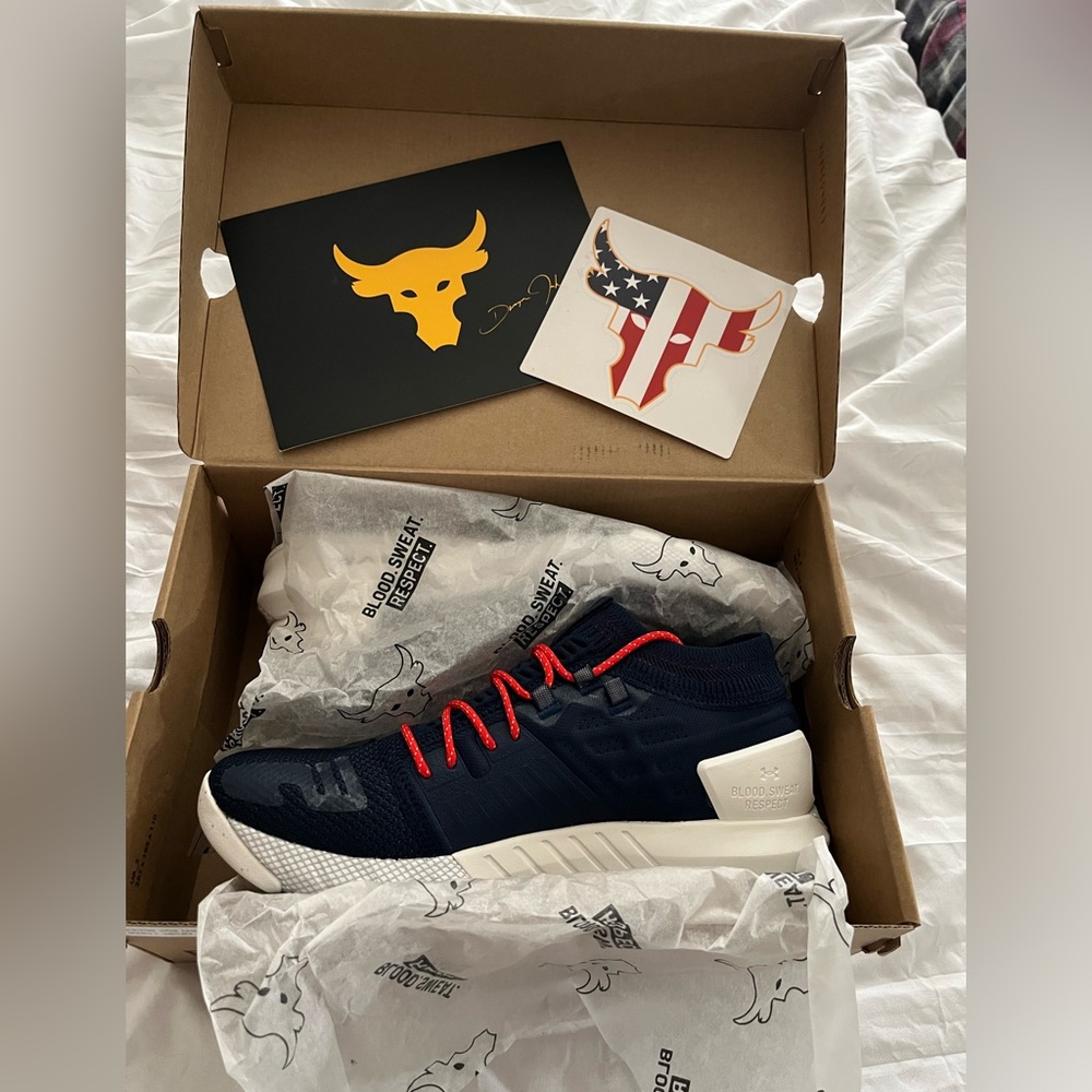 Under Armor Project Rock 2 Never Worn size 8.5 shoes